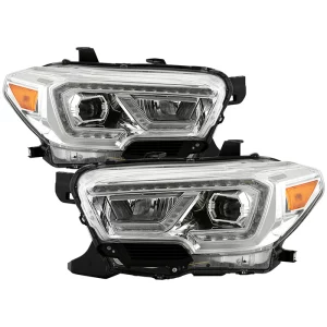 2016 - 2023 TACOMA FULL LED DRL PROJECTOR HEADLIGHTS