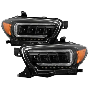 2016-2023 TOYOTA TACOMA | MULTI-BEAM HIGH-POWER LED MODULE | SEQUENTIAL LED TURN SIGNAL - DRL CRYSTAL LIGHT BAR PARKING LIGHT