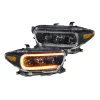 2016-2022 TOYOTA TACOMA XB LED AMBER DRL HEADLIGHTS