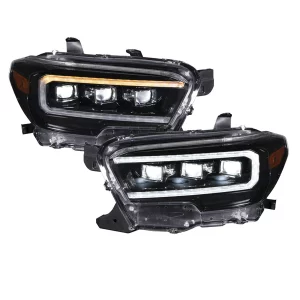 2016-2023 TOYOTA TACOMA SEQUENTIAL LED PROJECTOR HEADLIGHTS [PAIR]
